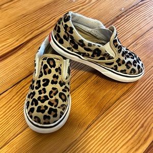 Toddler Vans Leopard Sneaker - size 10